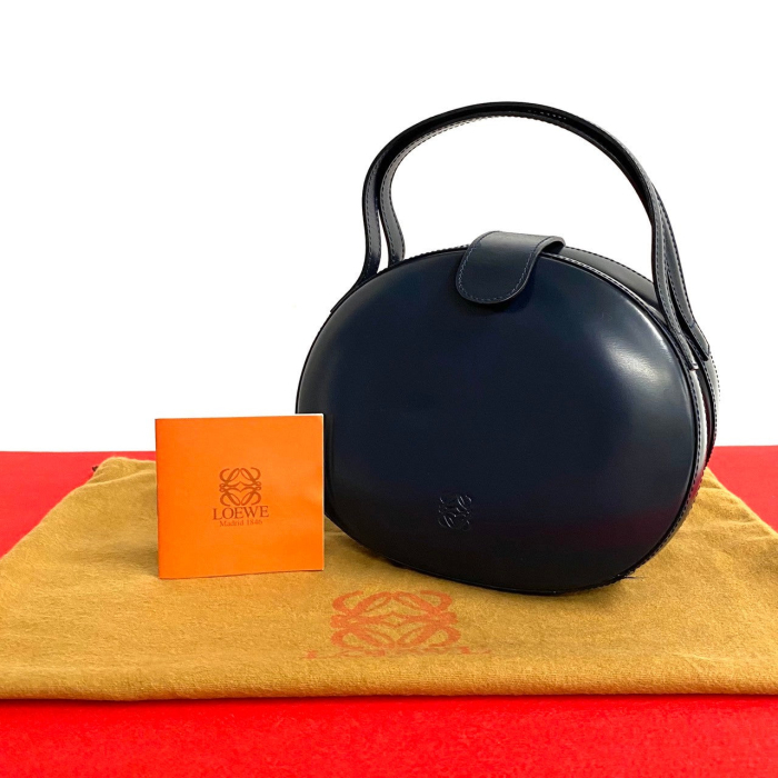 LOEWE Handbag leather Navy