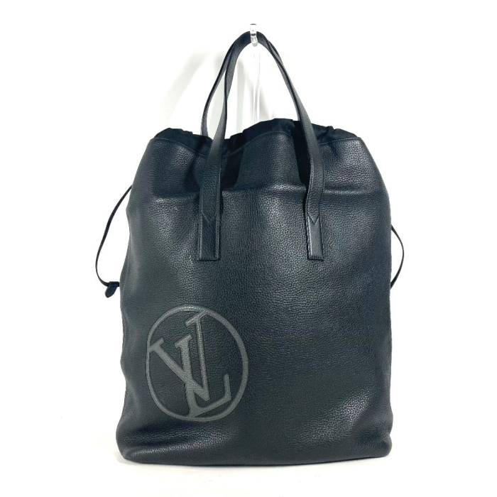 LOUIS VUITTON Shoulder Bag M55000 Taurillon Clemence Leather black LV 