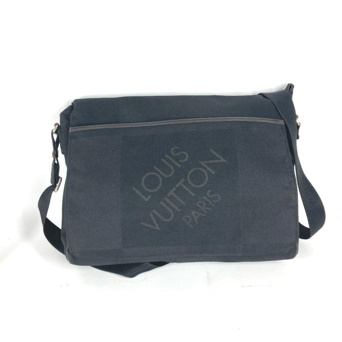 LOUIS VUITTON Shoulder Bag M93225 Damier Jean Canvas black Damier Jean