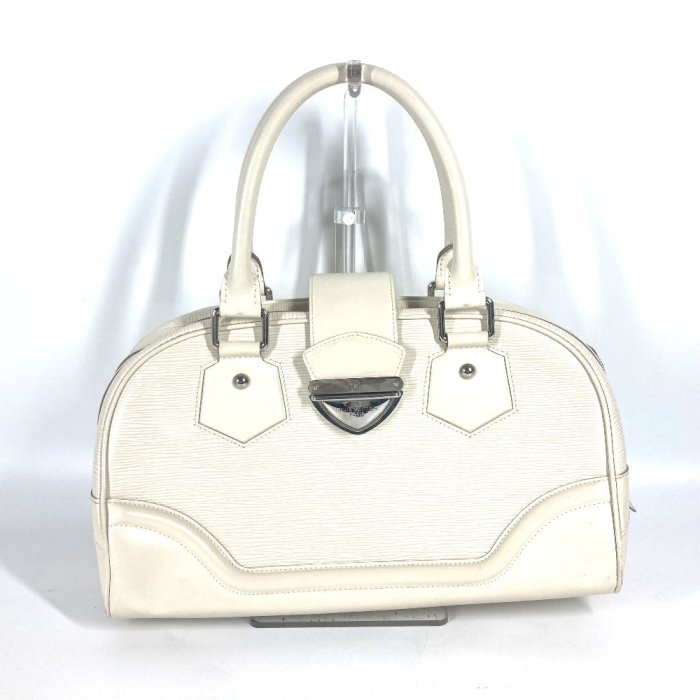 LOUIS VUITTON Handbag M5931J Epi Leather white Epi Bowling Montaigne G