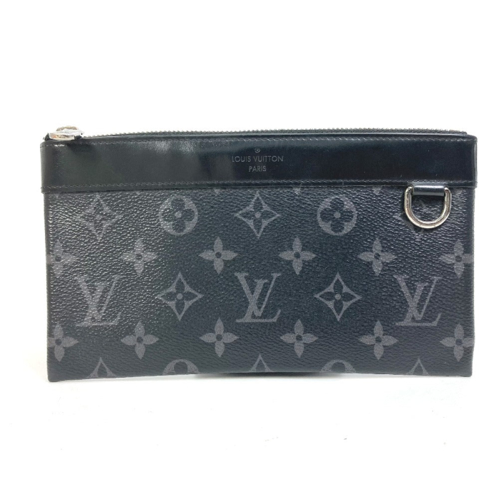 LOUIS VUITTON Pouch M44323 Monogram Eclipse Canvas black Monogram Ecli