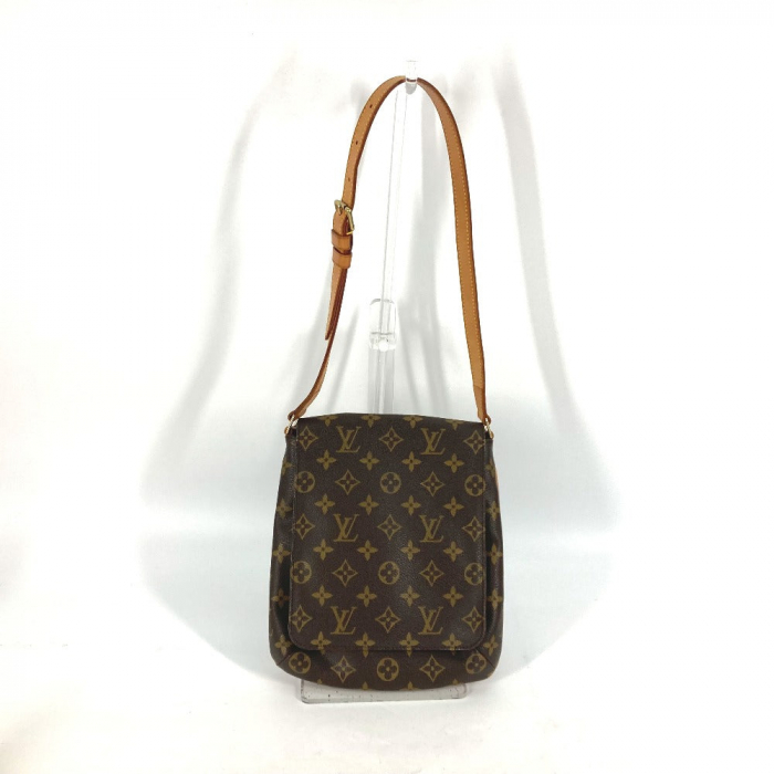 LOUIS VUITTON Shoulder Bag M51258 Monogram canvas Brown Monogram Muset