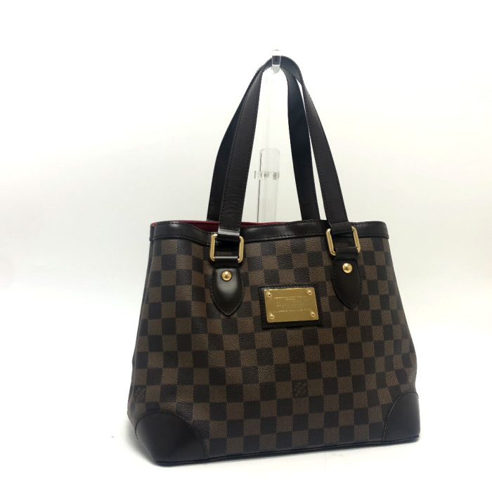 LOUIS VUITTON Tote Bag N51205 Damier canvas Brown Damier Hamstead PM W