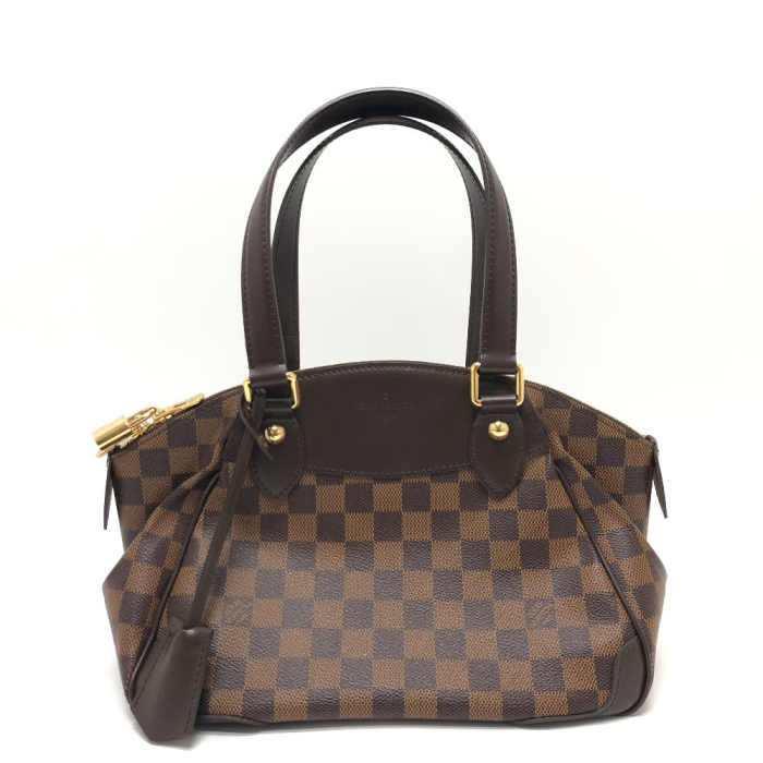 LOUIS VUITTON Handbag N41117 Damier canvas Brown Damier Verona PM Wome