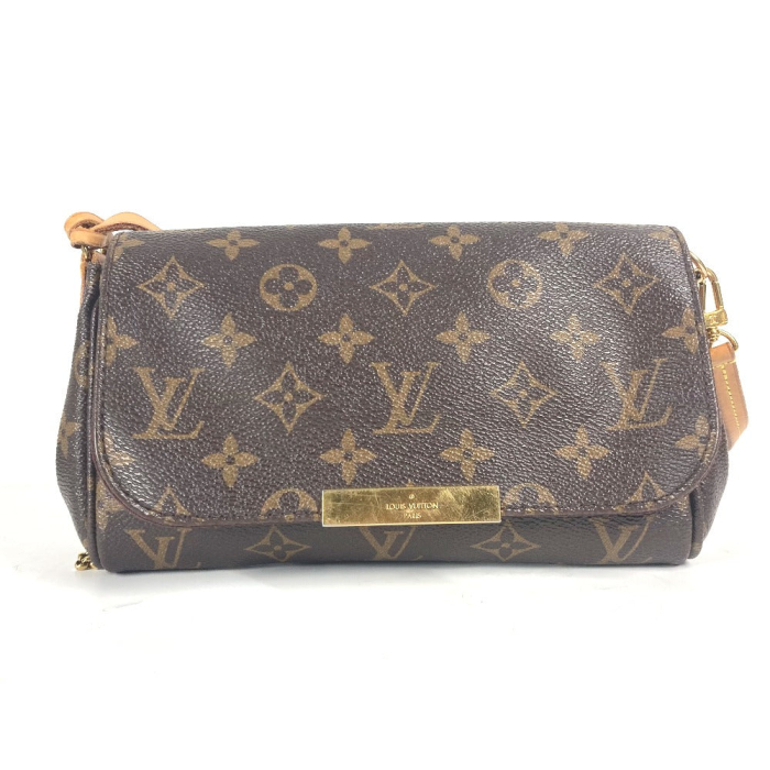 LOUIS VUITTON Shoulder Bag M40717 Monogram canvas Brown Monogram Favor