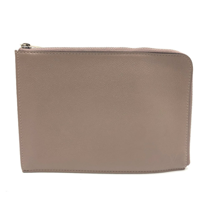 LOUIS VUITTON Clutch bag R99760 Taurillon Clemence Brown L-shaped fast