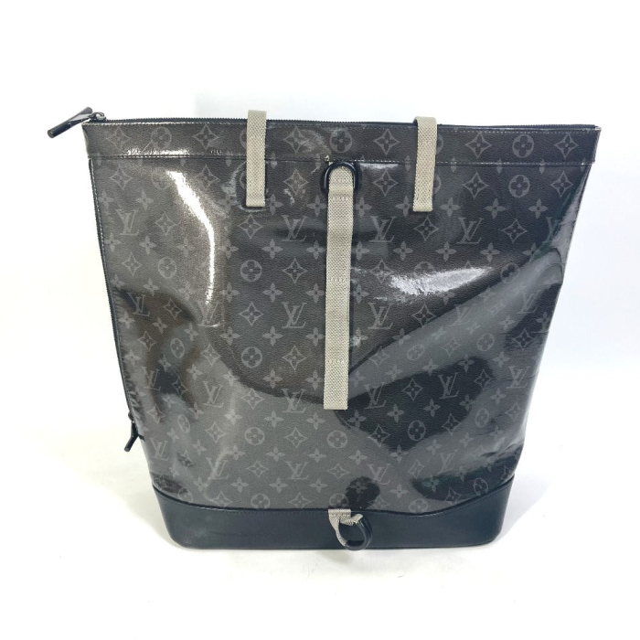 LOUIS VUITTON Tote Bag M43900 Plastics black Monogram Eclipse Glaze Zi