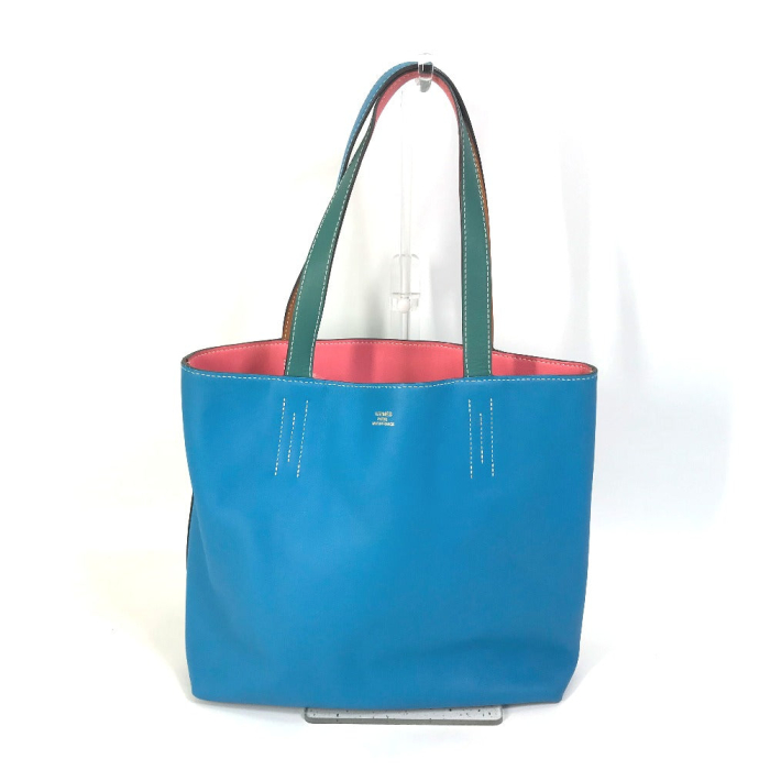 HERMES Tote Bag Leather