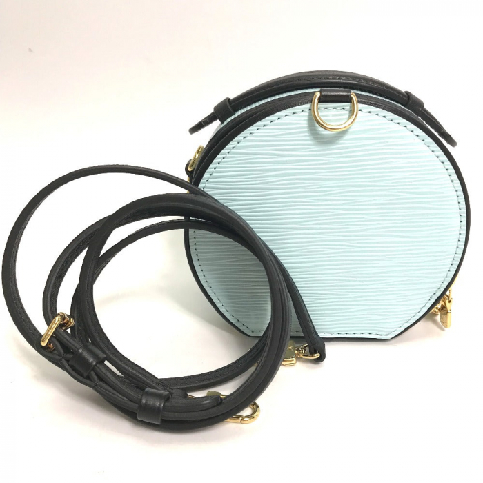 LOUIS VUITTON Shoulder Bag R97999 Epi Leather blue Epi Petit Bowat Cha