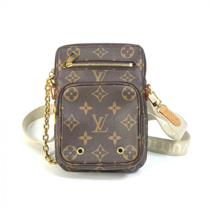 LOUIS VUITTON Shoulder Bag M80746 Monogram canvas Brown Monogram Utili