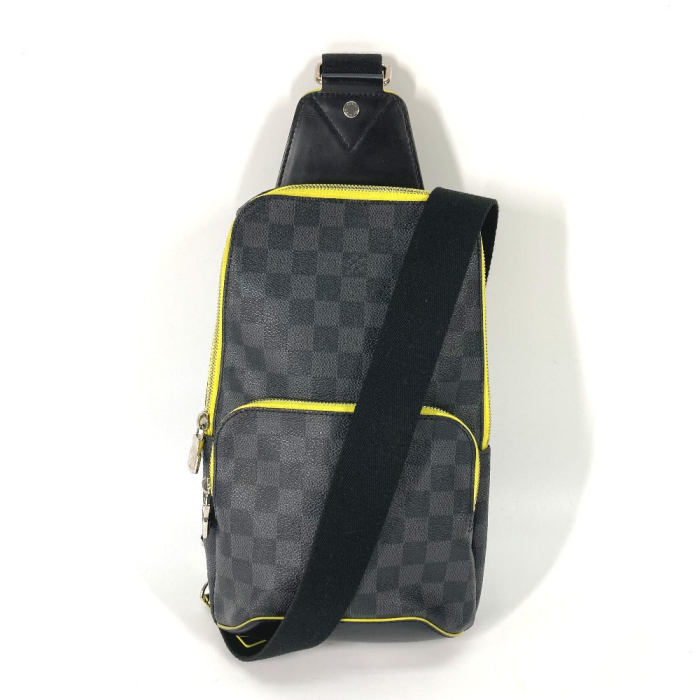 LOUIS VUITTON Shoulder Bag N42424 Damier Grafitto Canvas black Damier 