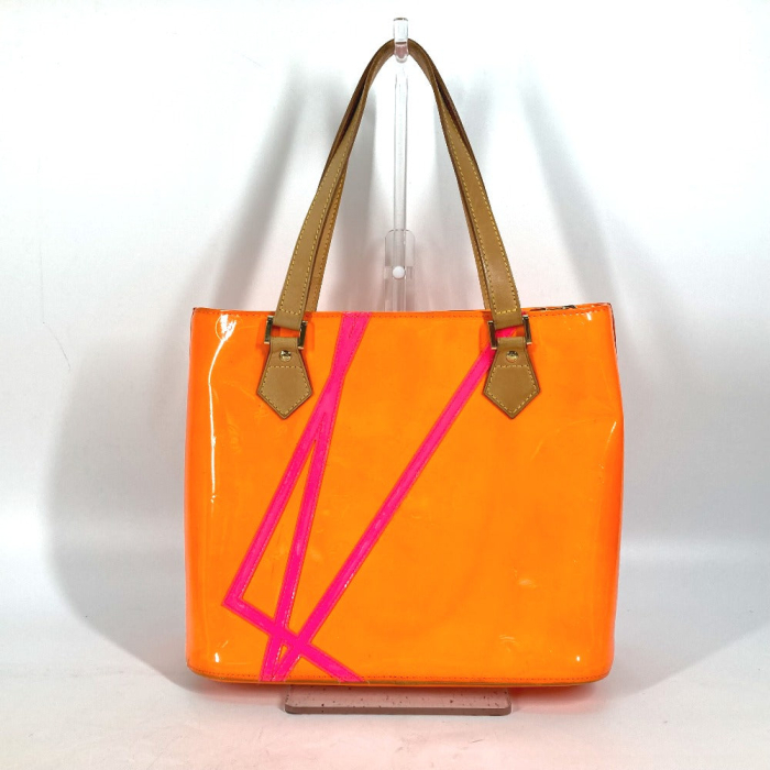 LOUIS VUITTON Shoulder Bag M91935 Monogram Vernis Canvas Orange Monogr