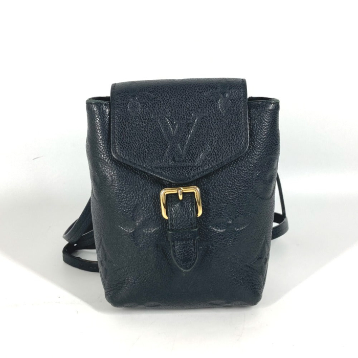 LOUIS VUITTON Backpack M80596 Monogram Ann Platt Leather black Monogra