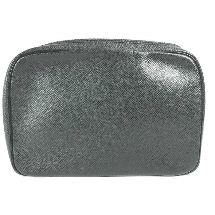 LOUIS VUITTON business bag M30212 Taiga Leather black Taiga Truth Crac