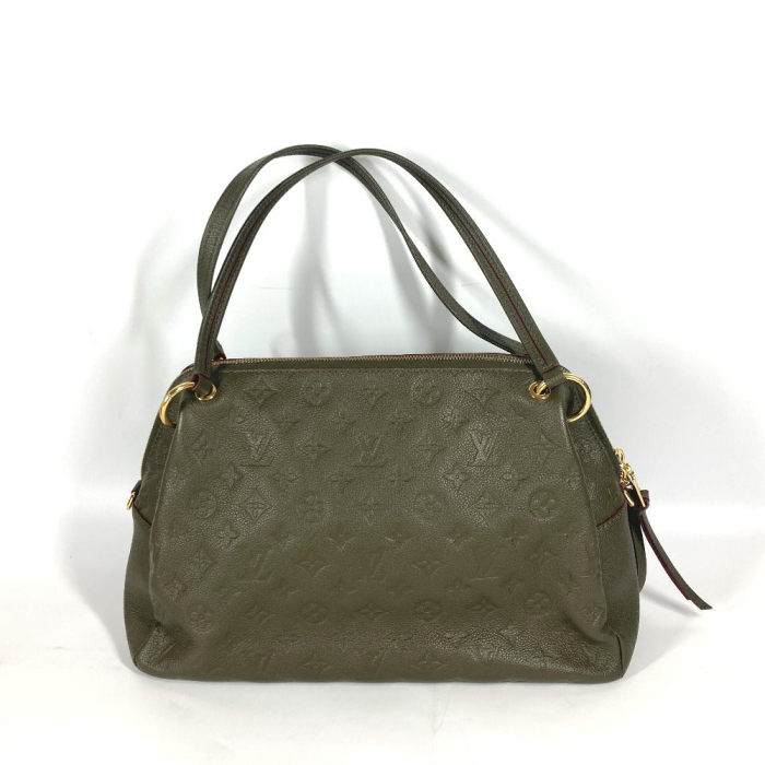 LOUIS VUITTON Shoulder Bag M43669 Monogram Ann Platt Leather khaki Mon