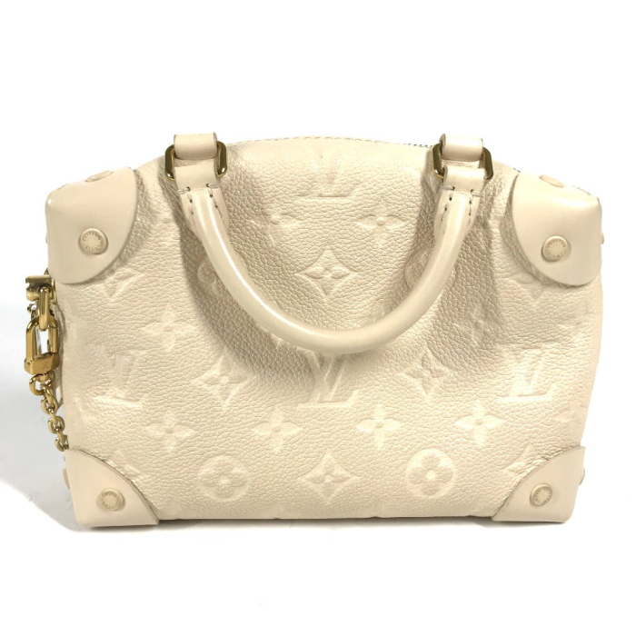 LOUIS VUITTON Shoulder Bag M45394 Monogram Ann Platt Leather white Mon