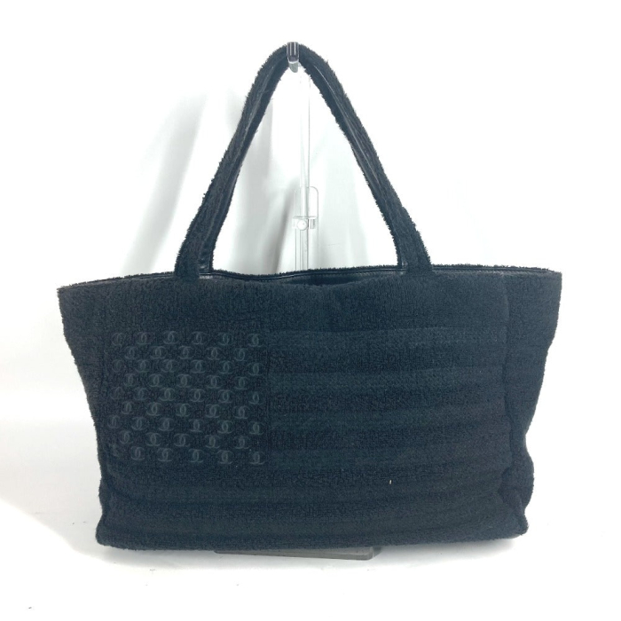 CHANEL Shoulder Bag Cotton