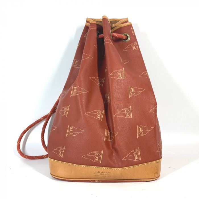 LOUIS VUITTON Shoulder Bag M80026 Canvas / leather Orange type Louis V