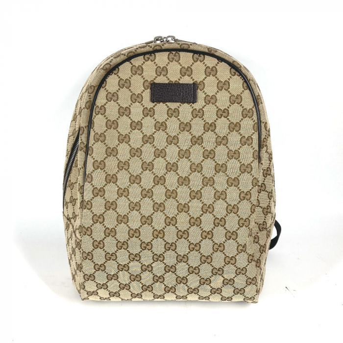 GUCCI Backpack 449906 GG canvas / leather beige GG Backpack