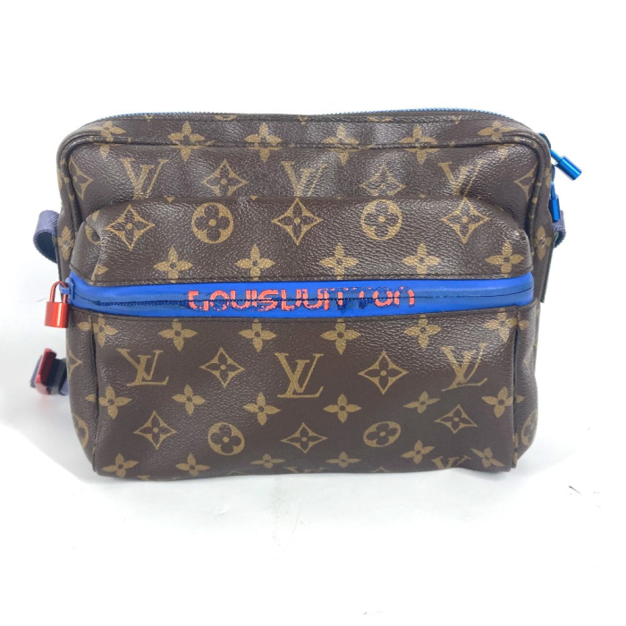 LOUIS VUITTON Shoulder Bag M43843 Monogram canvas Brown Monogram Messe