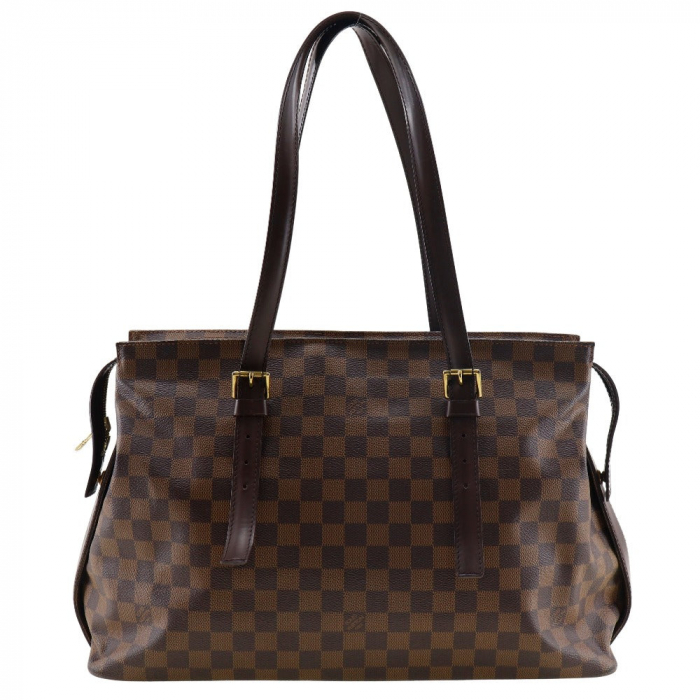 LOUIS VUITTON Shoulder Bag N51119 Damier canvas Brown Chelsea unisex(U