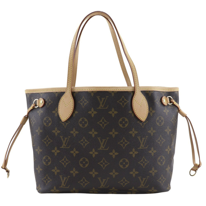 LOUIS VUITTON Tote Bag M40155 Monogram canvas Brown Never full PM Wome