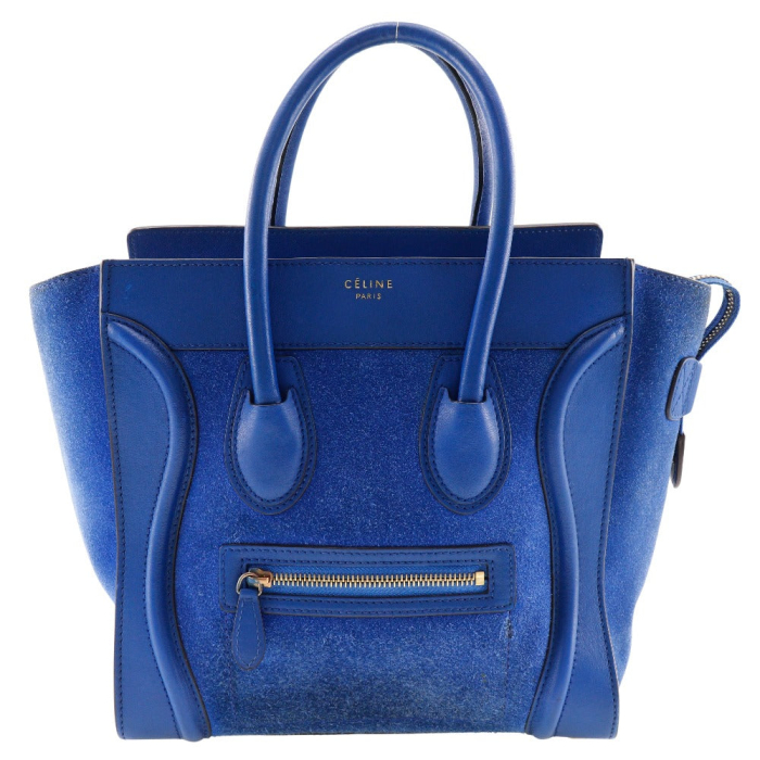 CELINE Handbag Suede