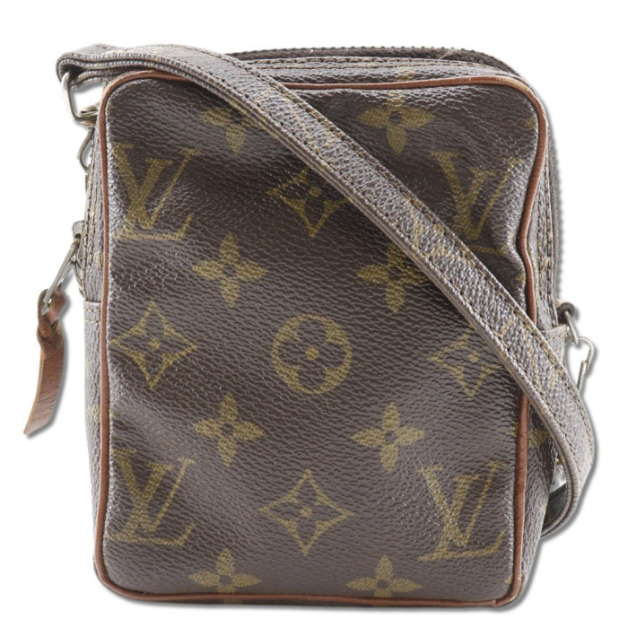 LOUIS VUITTON Shoulder Bag Monogram canvas Brown Danube Mini Women Use