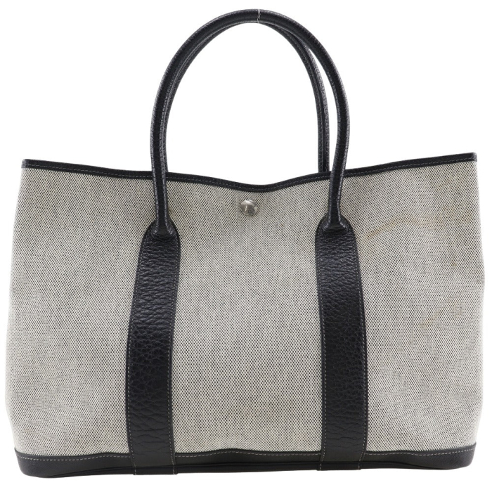 HERMES Tote Bag Tower ash gray Garden party 36 PM