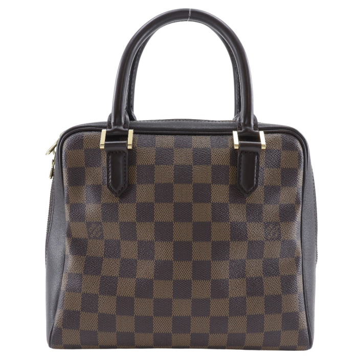 LOUIS VUITTON Handbag N51155 Damier canvas Brown Triana Women Used Aut