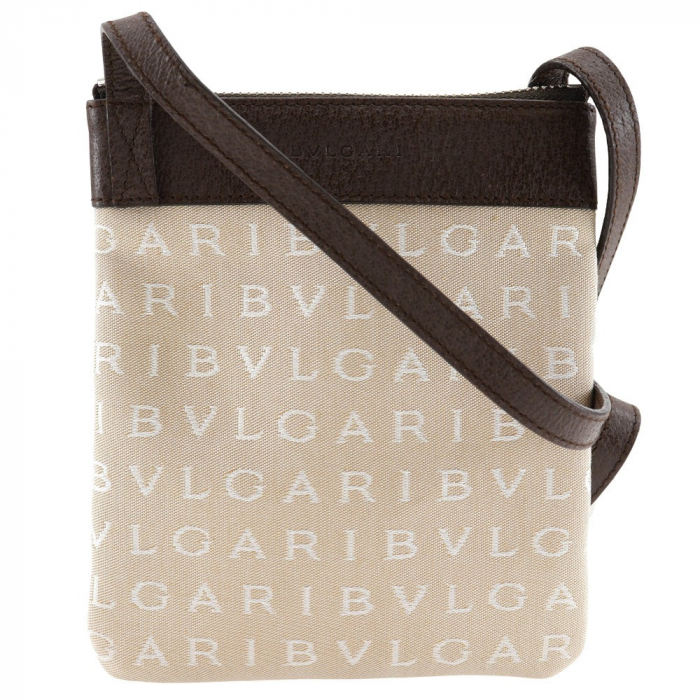 BVLGARI Shoulder Bag Canvas