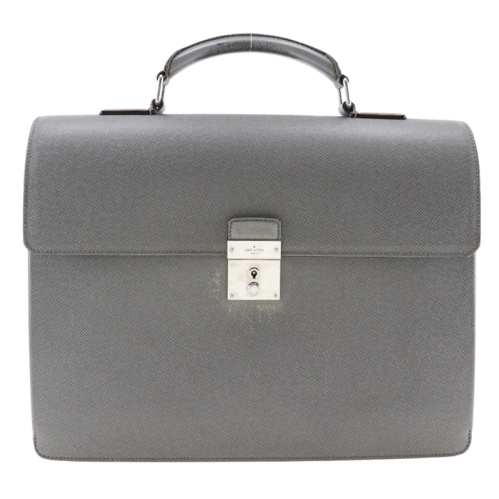 LOUIS VUITTON Business bag M32657 Taiga gray Briefcase Neo Robusto 2 m