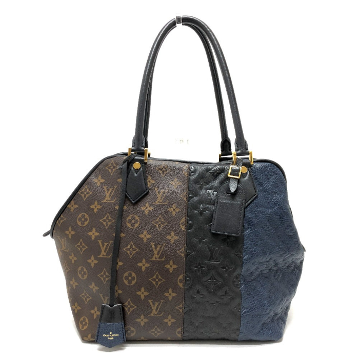 LOUIS VUITTON Tote Bag M40504 Monogram canvas Brown Monogram block sto