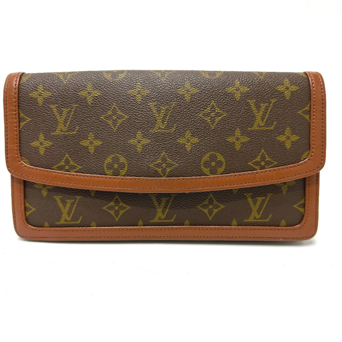 LOUIS VUITTON Clutch bag M51812 Monogram canvas Brown Monogram Pochett