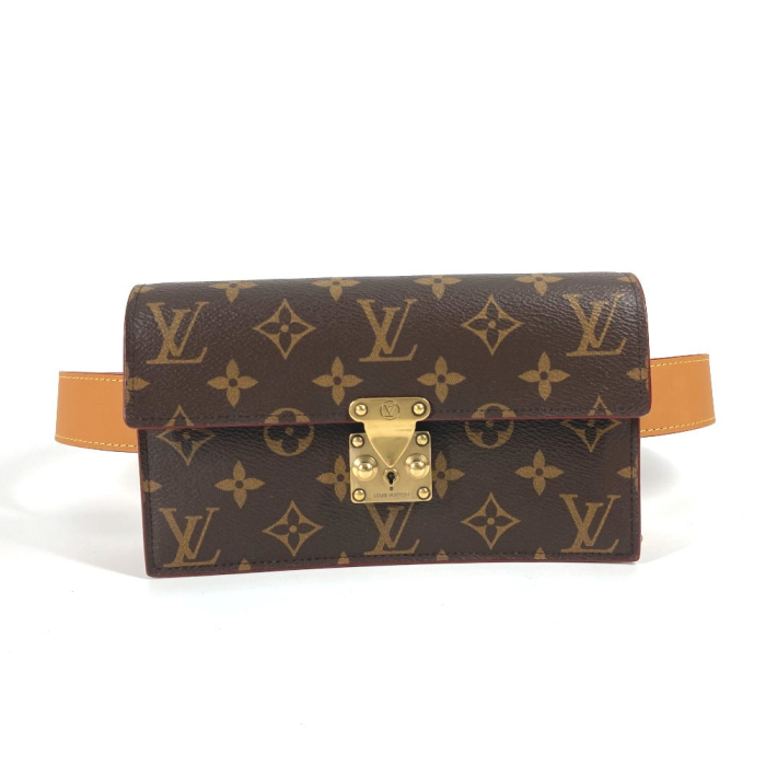 LOUIS VUITTON Waist bag M44667 Monogram canvas Brown Monogram S-Lock B