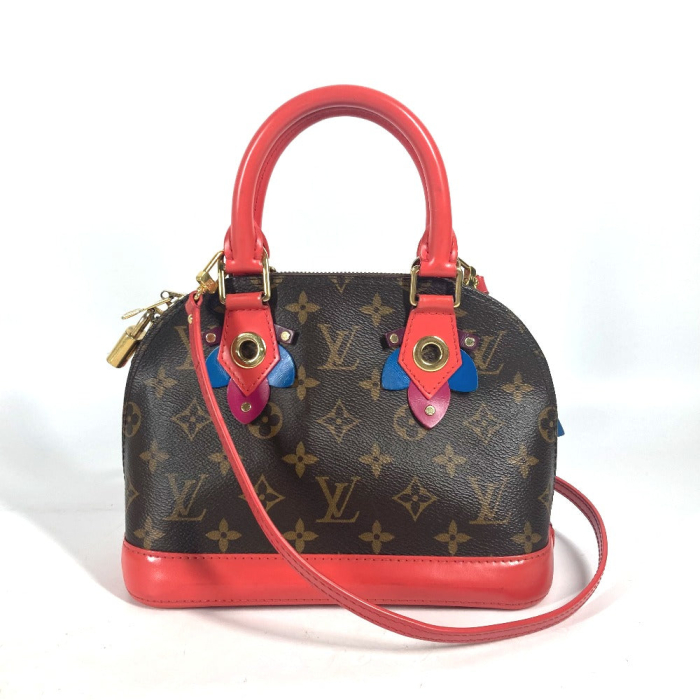 LOUIS VUITTON Handbag M41659 Monogram canvas Brown Monogram totem Alma