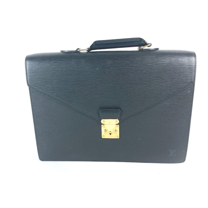 LOUIS VUITTON Business bag M54412 Epi Leather black Epi Cerviet ambass