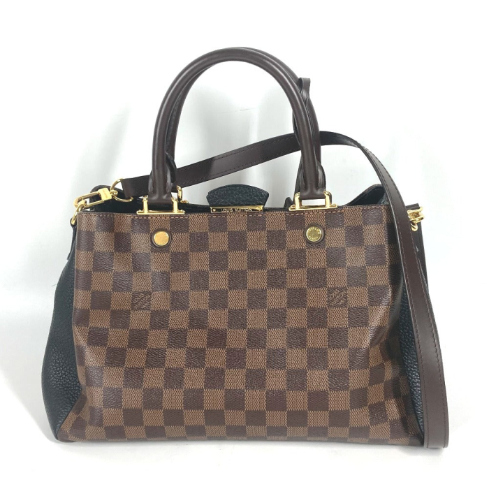 LOUIS VUITTON Tote Bag N41673 Damier canvas Brown Damier Brittany