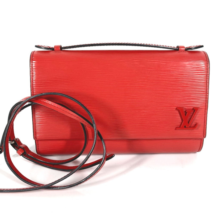 LOUIS VUITTON Shoulder Bag M54538 Epi Leather Red Epi Clerry Women Use