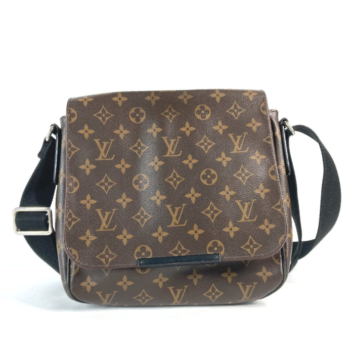 LOUIS VUITTON Shoulder Bag M40935 Monogram macacer canvas Brown Monogr