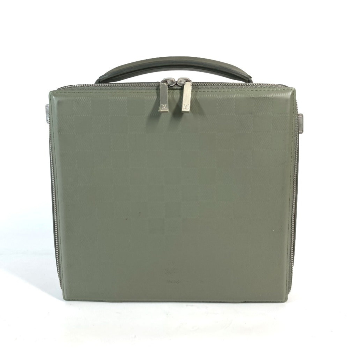 LOUIS VUITTON Handbag M92159 leather khaki Damie Grasset Blues Women U