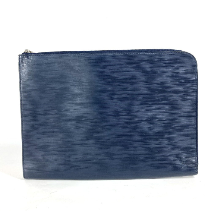 LOUIS VUITTON Clutch bag M64154 Epi Leather Navy Epi Pochette Jules GM