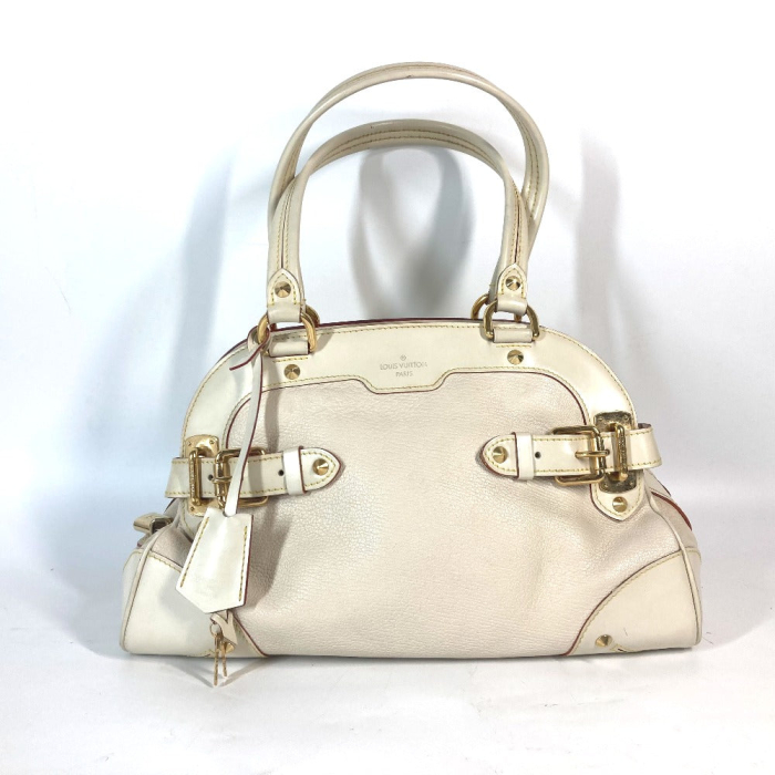 LOUIS VUITTON Handbag M95624 Suhari leather white Suhari Le Radiu