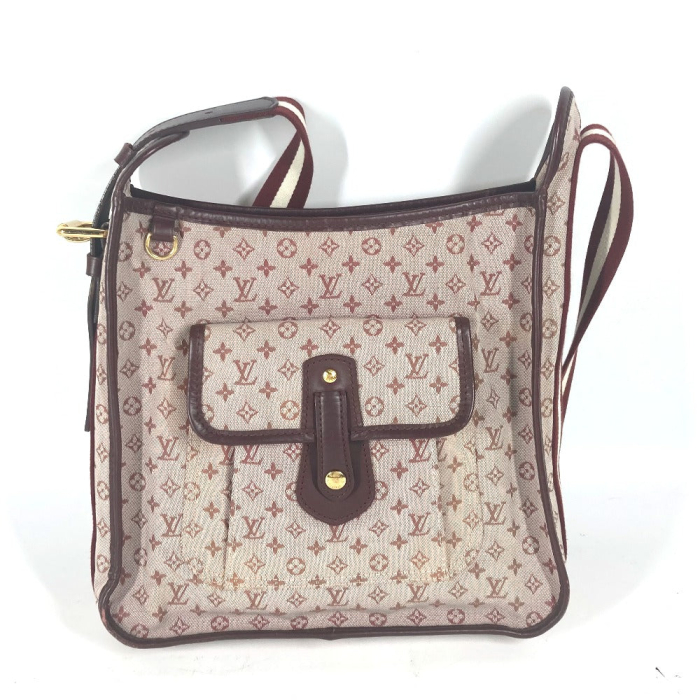 LOUIS VUITTON Shoulder Bag M92321 Monogram mini canvas Red Monogram mi