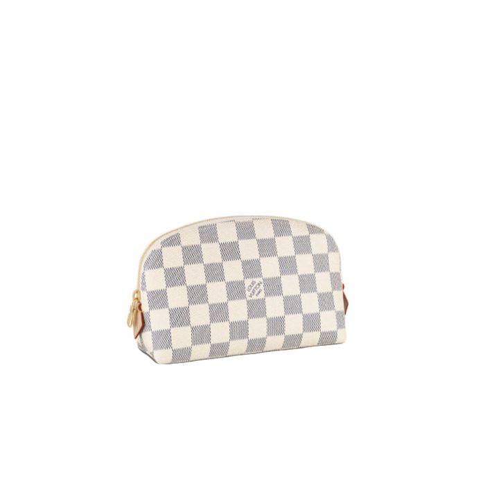 LOUIS VUITTON Pouch N60024 Damier Azur canvas