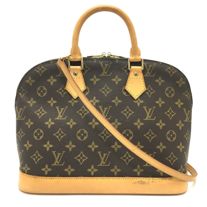 LOUIS VUITTON Handbag M51130 Monogram canvas Brown Monogram Alma Women