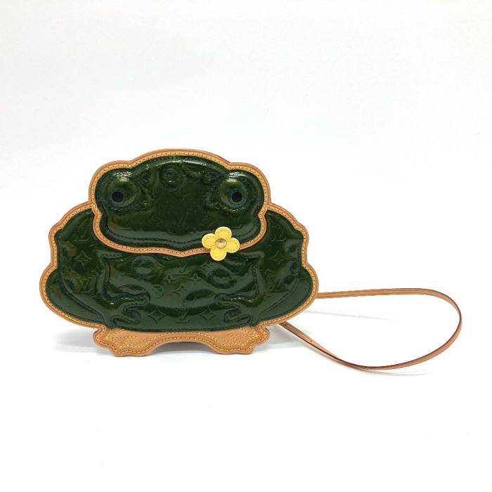 LOUIS VUITTON Shoulder Bag Ôº≠92269 Monogram Vernis green Monogram Verni