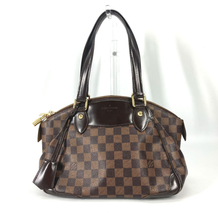 LOUIS VUITTON Handbag N41117 Damier canvas Brown Damier Verona PM Wome