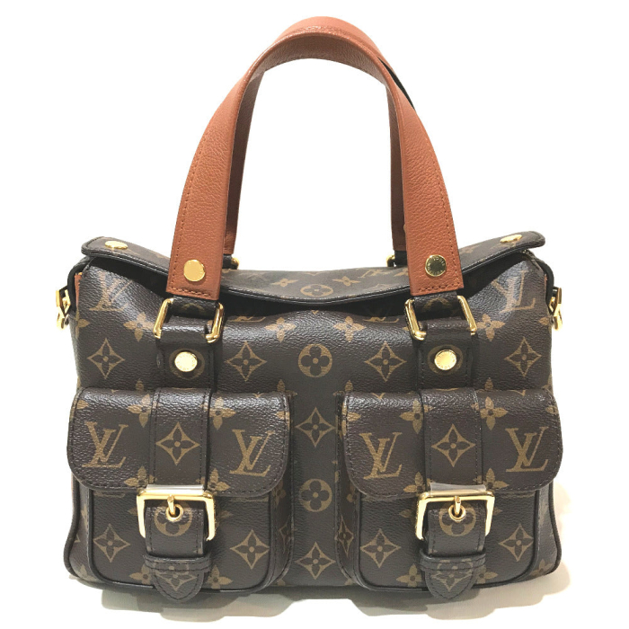 LOUIS VUITTON Handbag M43481 Monogram canvas caramel Monogram Manhatta