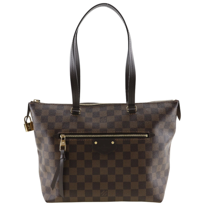 LOUIS VUITTON Tote Bag N41012 Damier canvas Brown Jena PM Women Used A